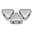 Silver Alluminium Mat - Khéops® par Puca® - 00030/01700