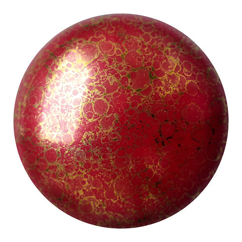 Opaque Coral Red Bronze - Cabochon par Puca® -93210-15496