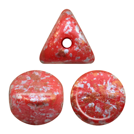 Opaque Coral Red Tweedy	 - Ilos® par Puca® - 93200/45703