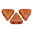 Opaque Mix Rouge/Orange Ceramic Look - Khéops® par Puca® - 03000/14497