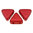 Red Metallic Mat - Khéops® par Puca® - 03000/01890