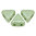 Opaque Light Green Ceramic Look - Khéops® par Puca® - 03000/14457