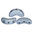 Opaque Blue Ceramic Look - Arcos® par Puca® - 03000/14464