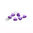 Opaque Violet Silk Mat - Kheops® par Puca®