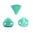 Opaque Green Turquoise - Super-KhéopS® par Puca® - 63130