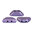 Metallic Mat Purple - Tinos® par Puca®