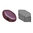 Metallic Mat Dark Violet - Paros® par Puca® - 23980/94108