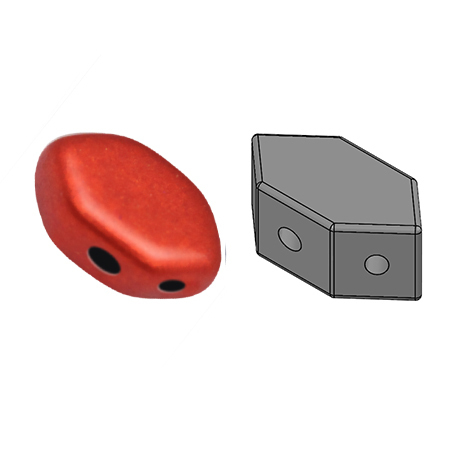 Red Metallic Mat - Paros® par Puca® - 03000/01890
