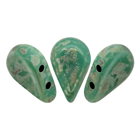 Opaque Green Turquoise Picasso - Amos® par Puca®
