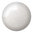 Opaque White Ceramic Look - Cabochon par Puca® -03000-14400​