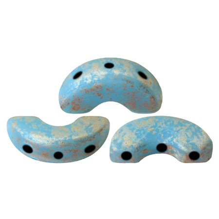 Opaque Blue Turquoise Splash- Arcos® par Puca® - 63030/94401