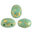 Opaque Green Turquoise Splash - Samos® par Puca® - 63130/94401