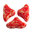 Opaque Coral Red Splash - Hélios® par Puca® - 93200-94401