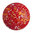 Opaque Coral Red Tweedy - Cabochon par Puca® -93210-45703