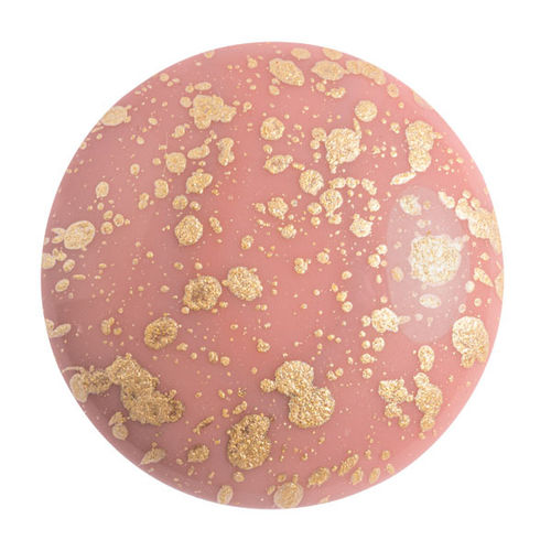 Opaque Rose Splash - Cabochon par Puca® - 73030-94401
