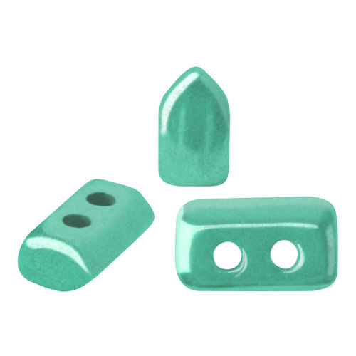 Opaque Green Turquoise Luster- Piros® par Puca® - 63130-14400