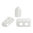 Opaque White Ceramic Look- Piros® par Puca® - 03000-14400