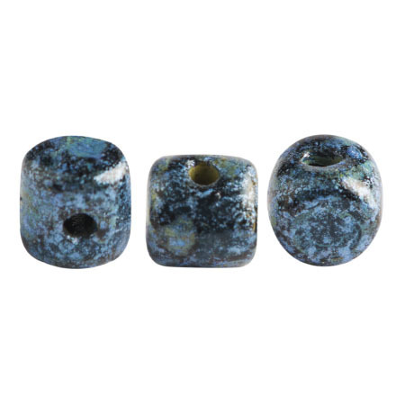 Metallic Mat Blue Spotted  - Minos® par Puca®
