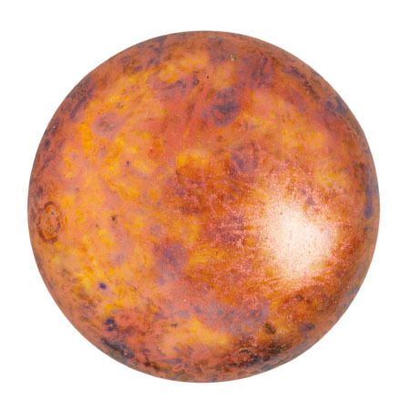 Cabochon Crystal Copper Spotted   - Cabochon par Puca® -00030-65324