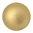 Cabochon Light Gold Mat - Cabochon par Puca® -00030-01710