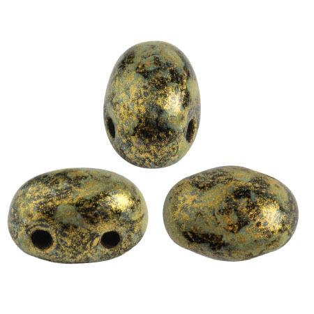 Metallic Mat Old Gold Spotted - Samos® par Puca®