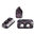 Metallic Mat Violet Spotted - Piros® par Puca® - 23980-65327
