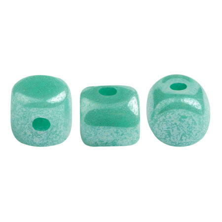Opaque Green Turquoise Luster  - Minos® par Puca® - 63130-14400
