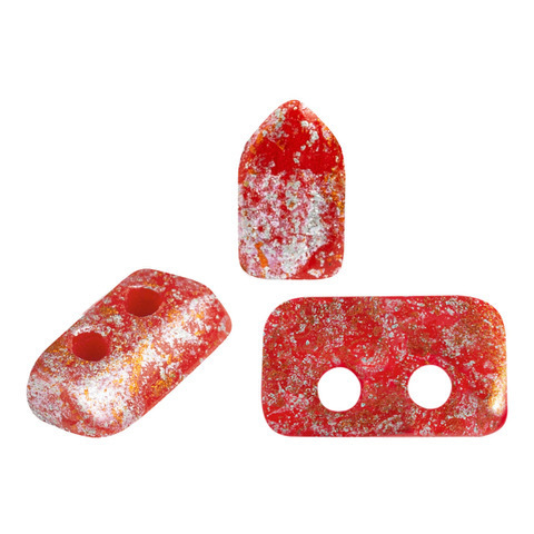 Opaque Coral Red Tweedy  - Piros® par Puca® - 93200-45703