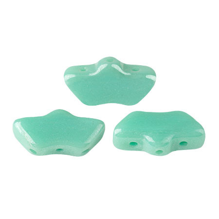 Opaque Green Turquoise Luster  - Delos® par Puca® - 63130-14400