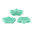 Opaque Green Turquoise - Delos® par Puca® - 63130