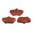 Bronze Red Mat - Delos® par Puca® - 00030-01750