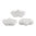 Opaque White Ceramic Look - Delos® par Puca® - 03000-14400