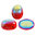Opaque Coral Red AB - Samos® par Puca® - 93200-28701