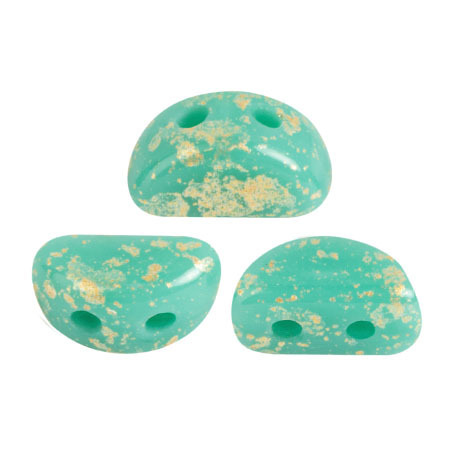 Opaque Green Turquoise Splash - Kos® par Puca® - 63130-94401