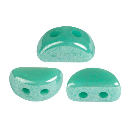 Opaque Green Turquoise Luster - Kos® par Puca® - 63130-14400