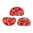 Opaque Coral Red Tweedy - Kos® par Puca® - 93200-45703