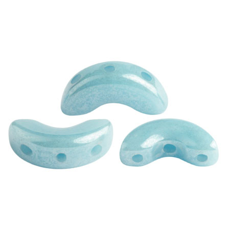 Opaque Blue Turquoise Luster - Arcos® par Puca® - 63030-14400