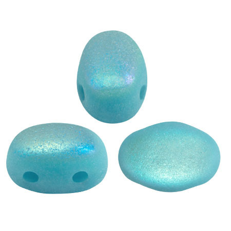 Opaque Blue Turquoise Mat AB   - Samos® par Puca® - 63030-84100-28701