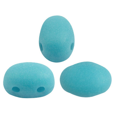 Opaque Blue Turquoise Mat  - Samos® par Puca® - 63030-84100