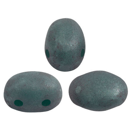 Opaque Green Turquoise Mat Nebula- Samos® par Puca® - 63130-85001