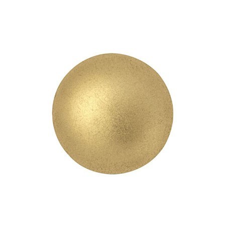 Light Gold Mat  - Cabochon par Puca® 8mm  - 00030-01710