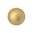 Light Gold Mat - Cabochon par Puca® 8mm - 00030-01710