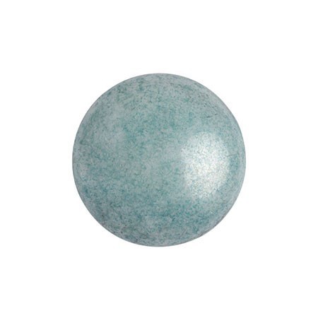 Opaque Blue  Ceramic Look    - Cabochon par Puca® 8mm  - 03000-14464